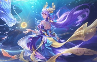 西施-游龙堇华 星传说 4K高清壁纸